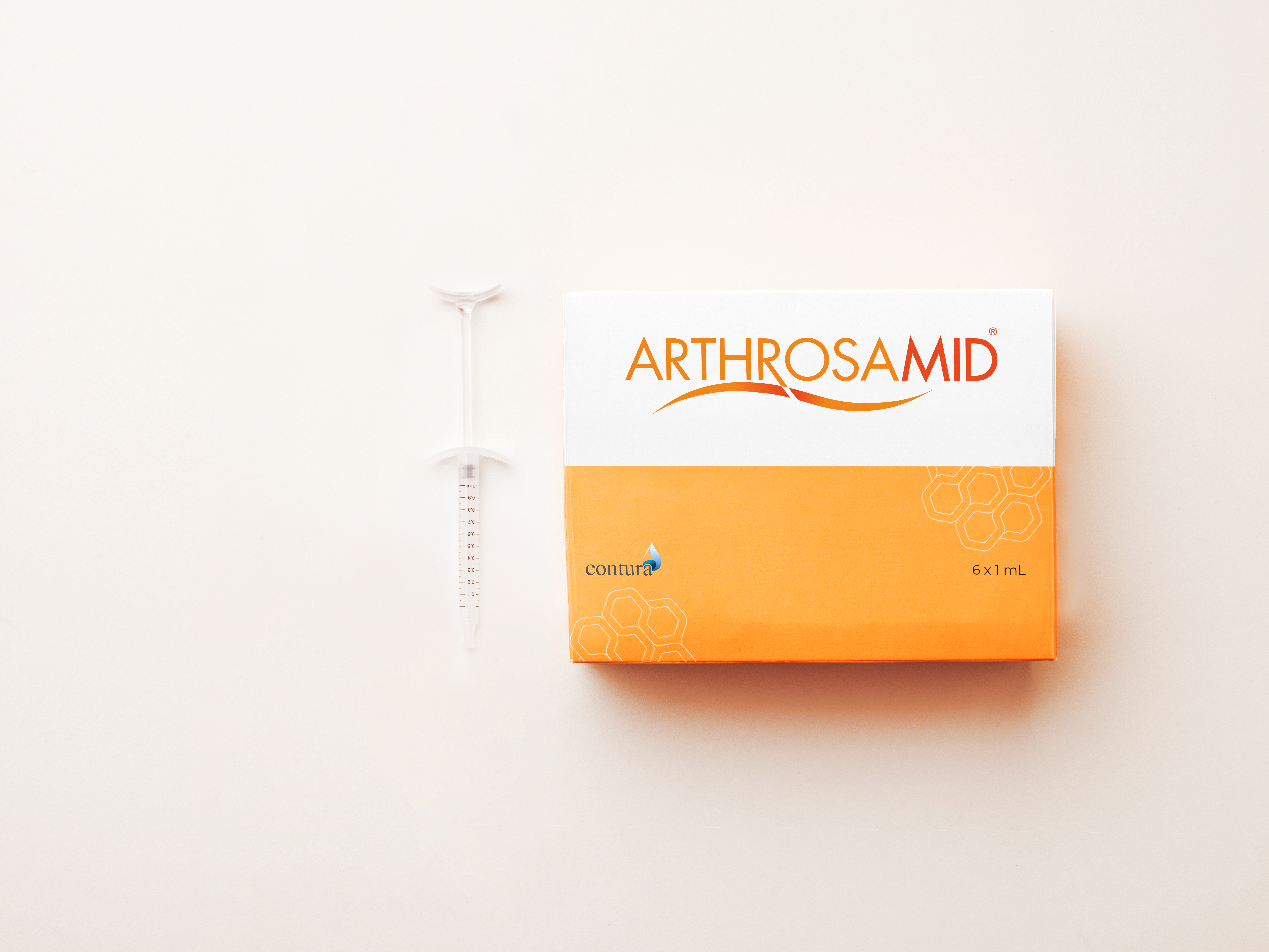 arthrosamid box with syringe